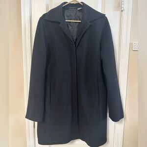 Banana Republic Women's Black Wool Coat